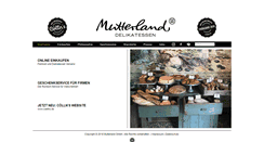 Desktop Screenshot of mutterland.de